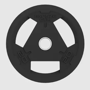 Диск олимпийский обрезиненный 20 кг Bronze Gym BGPLR200