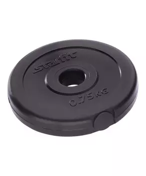 Диск пластиковый d26мм Star Fit BB-203 0,75 кг черный