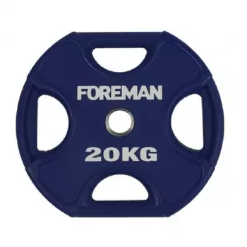 Диск уретановый Foreman X-Training D50 мм 20 кг FM\UPX-20KG\BL цветной
