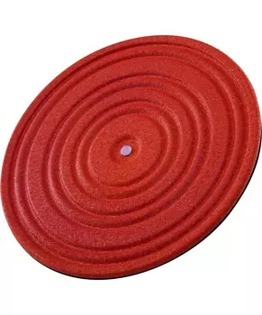 Диск здоровья BaseFit металл FA-210 красный\черный