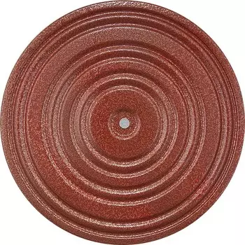 Диск здоровья металл, 28 см, красный/черный, MR-D-03