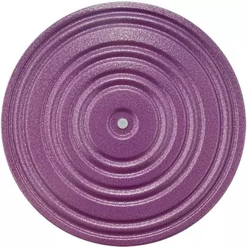 Диск здоровья MR-D-03, металл, 28 см, фиолетово-черный