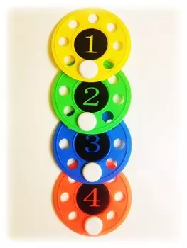 Диски для ныряния (4 шт) HydroTonus AS\242018\00-00-00