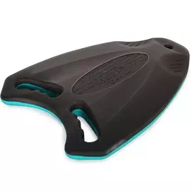 Доска для плавания AquaFitness Larsen 32х45х4см YP-31 графит\бирюза