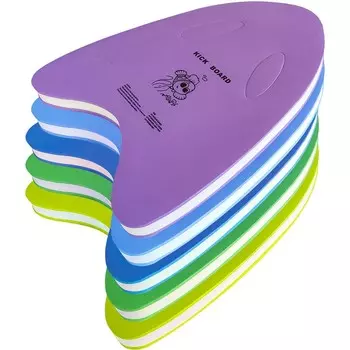 Доска для плавания с ручками 32х43х3,5см Sportex E29448 бирюзовый