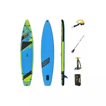 Доска надувная Bestway Aqua Excursion 381x79x15см (весло, руч.насос) 65373