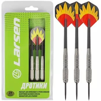 Дротики Larsen DG81301 латунь, покрытие quot;под вольфрам quot; 24 гр. со светлым наконечником