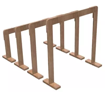 Дуга для подлезания h30см (фанера) ФСИ 5753