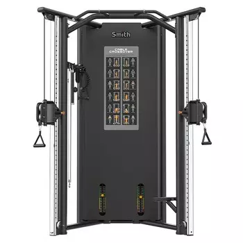 Двойная регулируемая тяга Smith Fitness RE8021 стеки 2х105кг