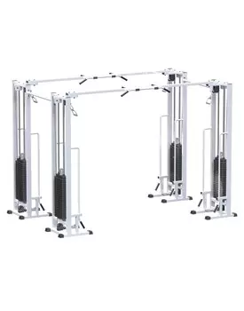 Двойной кроссовер на базе реабилитационной рамы ARMS (стек 4х100кг) AR082.4х100