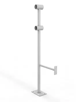 Двухрядный напольно-пристенный кронштейн Glav 18.107