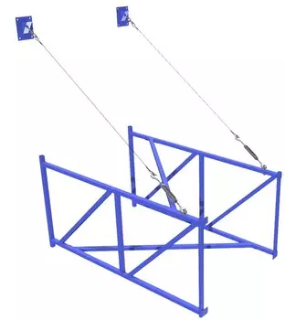 Ферма баскетбольная ФСИ вынос 2м для щита 180х105 cм, 6517