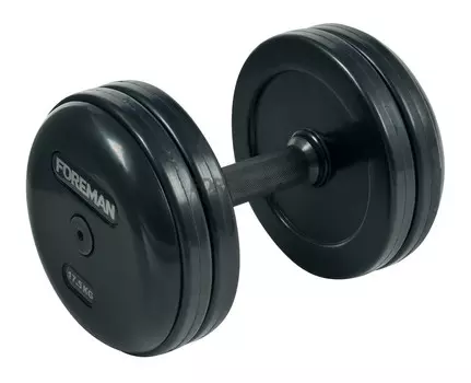 Фиксированные обрезиненные гантели в сборе Foreman FP\RUB-EPR\42.5