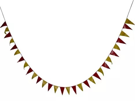 Флажная лента 5м (флажок 15х30см) ФСИ 4059