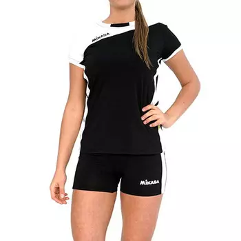 Форма волейбольная женская Mikasa MT376-046 100% полиэстер, бело-черный