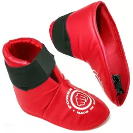 Футы для Тхэквондо защита стопы (красные)