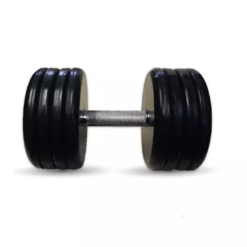 Гантель классик MB Barbell с вращающейся ручкой 47 кг MB-FdbEM-B47