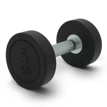 Гантель круглая обрезиненная 5кг UnixFit PRO DBRND5PBK