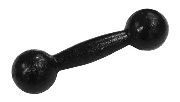 Гантель литая MB Barbell 0,5 кг
