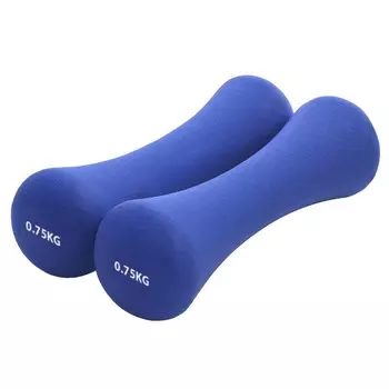 Гантель неопреновая 0,75 кг YGB703 B31411 синий
