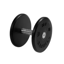 Гантель неразборная, классик, с невращ. хром. ручкой, 8 кг MB Barbell MB-FdbEM-BN8