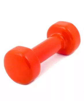 Гантель обрезиненная, 1,5 кг Bradex SF 0534 оранжевая