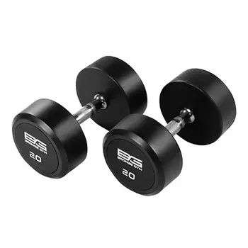 Гантель обрезиненная 20 кг Bronze Gym BG-PA-DB-R200