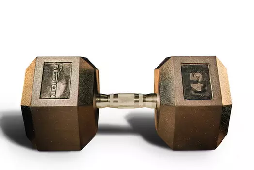 Гантель резиновая IDOL Action 45 кг