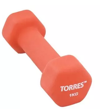 Гантель Torres 1 кг PL55011