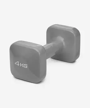 Гантель виниловая 4 кг Star Fit DB-106 темно-серый