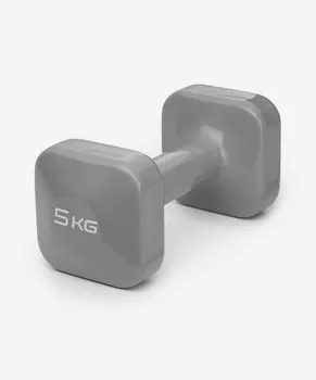 Гантель виниловая 5 кг Star Fit DB-106 темно-серый