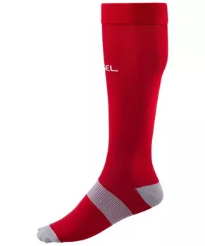 Гетры футбольные J?gel Essential JA-006 красный\серый