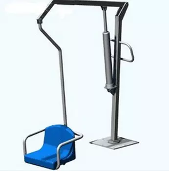 Гидравлический подъемник-лифт для бассейна с низким бортом Hercules 4749