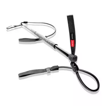 Гимнастическая палка с амортизатором Gymstick 11003 Сопротивление сильное (1-20 кг), черный