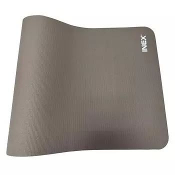 Гимнастический коврик 180х60х1см Inex RP-NBRM180GY серый