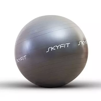 Гимнастический мяч 75см SkyFit SF-GB75s серебристый