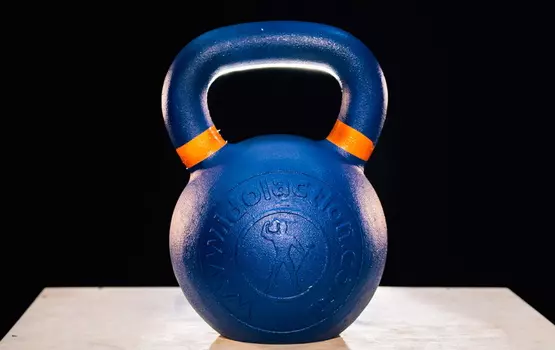 Гиря чугунная IDOL Action тренировочная 28 кг