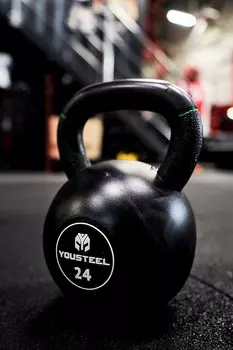 Гиря обрезиненная 32кг Yousteel