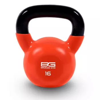 Гиря в ПВХ 16 кг Bronze Gym BGKBV16