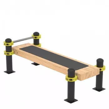 Горизонтальная гимнастическая скамья Iron King GT02