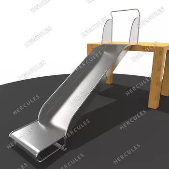 Горка из нержавейки прямая Hercules 32048