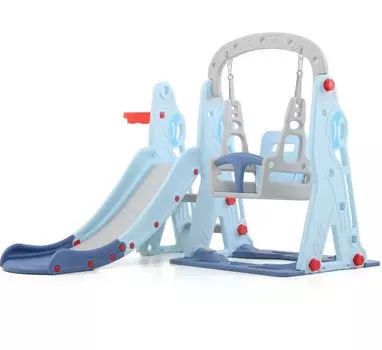 Горка + качели Perfetto Sport Космо PS-035-М ментол