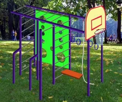 Городок уличный Вертикаль без скалодрома