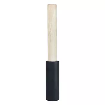 Граната тренировочная для метания 700 г, 30 см, дерево, металл S0000072194 черный