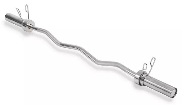 Гриф 50мм W-образный 1,2м до 180кг VictoryFit VF-S5012W180