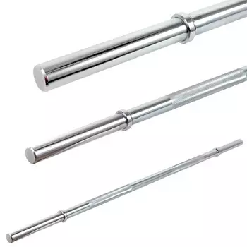 Гриф d30мм, 125см, гладкая втулка (без замков) Larsen