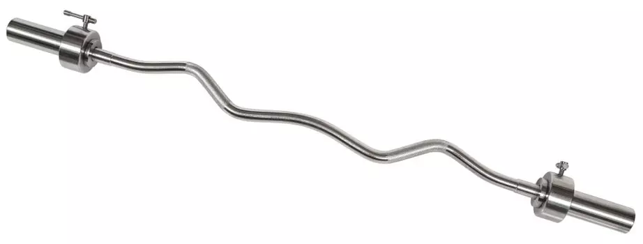 Гриф для штанги W-образный D50, L1270 MB Barbell замок стопорный MB-BarM50-WL