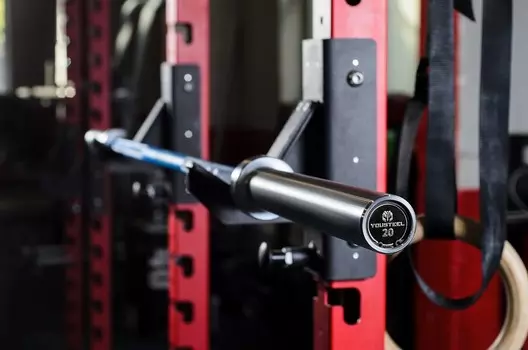 Гриф L2200мм D50мм YouSteel Training Bar XF-20, 20 кг синий + хром