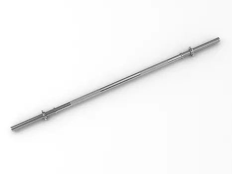 Гриф прямой хромированный 1,5м/25мм UnixFit BU1500CE