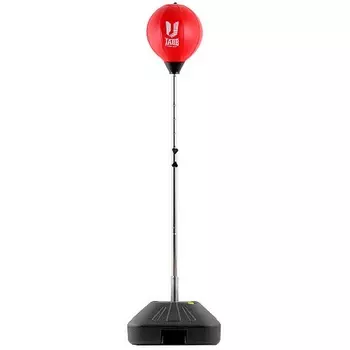 Груша боксерская на стойке 120-140см Jabb HDLW-9803N красный